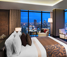 Comfortable bedroom at Holy Eucharist Serviced Apartments